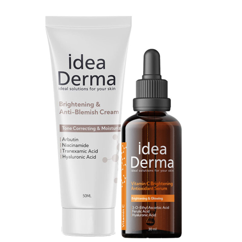 İdea Derma Lekeli Ciltler İçin SET - İdea Derma