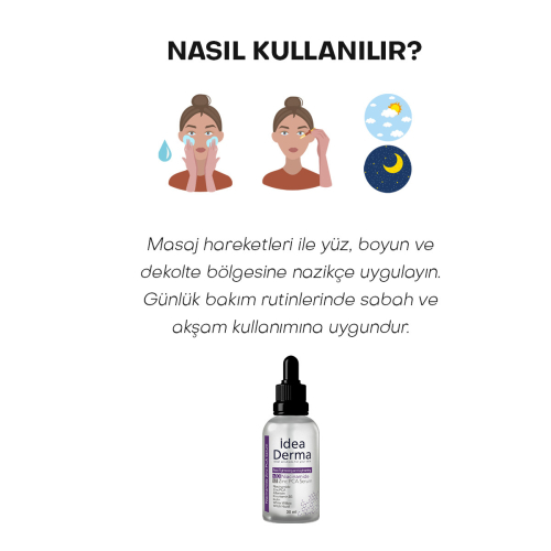 İdea Derma Niacinamide Pore Tightening and Lightening Serum 30 ml - 5