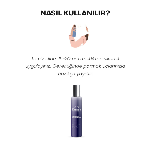 İdea Derma Night Renewal Hydrating Essence 100 ml - 5