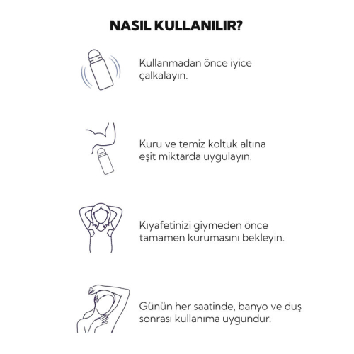 İdea Derma Roll-on Antiperspirant Deodorant 75 ml - Kadınlar İçin - 7