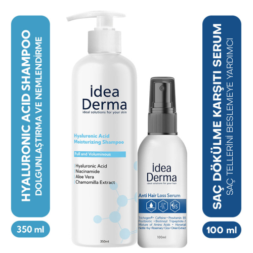 İdea Derma Saç Dökülmesine Karşı SET - İdea Derma