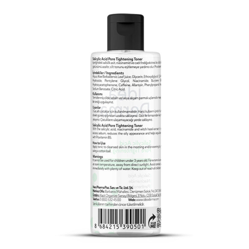 İdea Derma Salicylic Acid Pore Tightening Toner 200 ml - 2