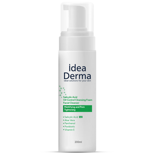 İdea Derma Salisilik Asit Yüz Yıkama Köpüğü 200 ml - 1