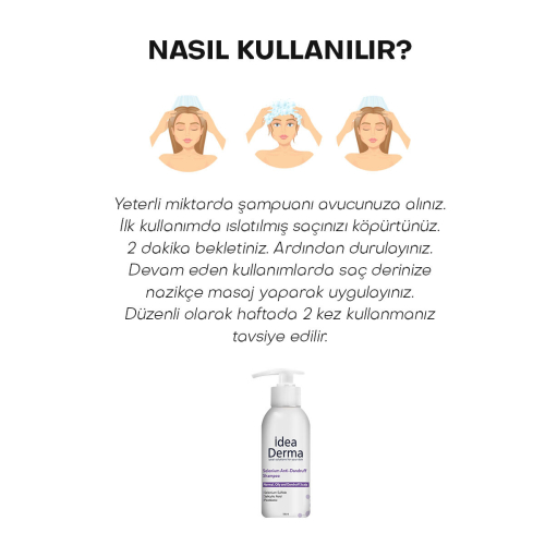 İdea Derma Selenyum Kepek Karşıtı Şampuan 100 ml - 5