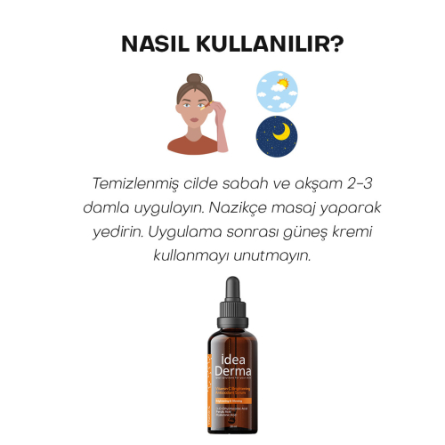 İdea Derma %10 Saf C Vitamini Serum 30 ml - 5