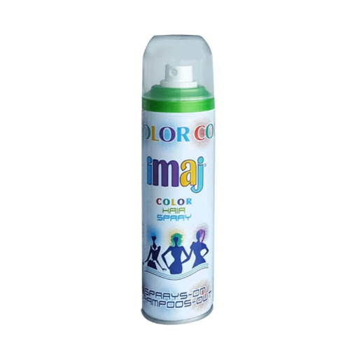 İmaj Color Renkli Saç Spreyi Açık Yeşil 100 ml - imaj