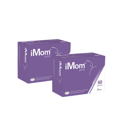iMom Latte Omega 3 Takviye Edici Gıda 2x60 Kapsül - ITF İlaç