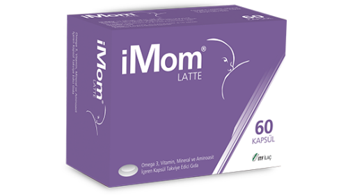 iMom Latte Omega 3 Takviye Edici Gıda 60 Kapsül - 1