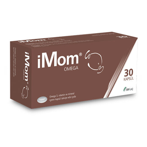 iMom Omega 3 Takviye Edici Gıda 30 Kapsül - 1