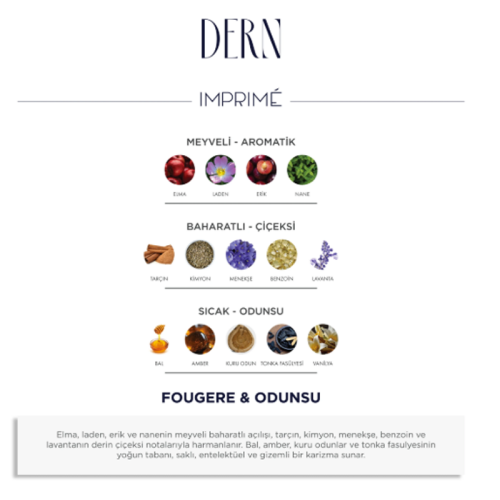 Imprime Dern EDP Erkek Parfüm 50 ml - 4