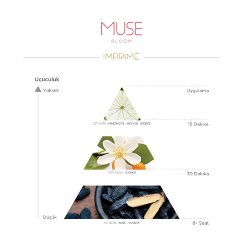 Imprime Muse Bloom EDP Kadın Parfüm 50 ml - 3