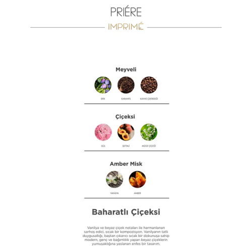 Imprime Priere EDP Kadın Parfüm 15 ml - 4