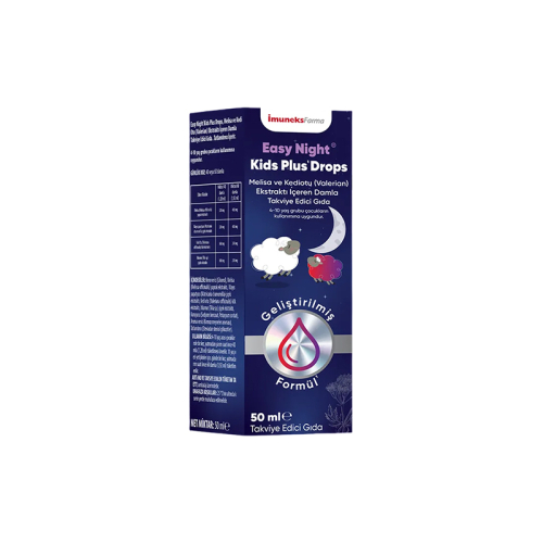 İmuneks Easy Night Kids Plus Drops Takviye Edici Gıda 50 ml - Imuneks