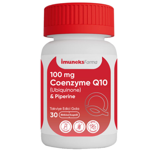 İmuneks Farma 100 mg Coenzyme Q10 İçeren Takviye Edici Gıda 30 Kapsül - Imuneks