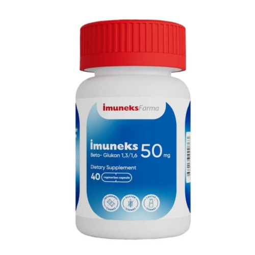 İmuneks Farma Beta-Glukan Takviye Edici Gıda 40 Tablet - 1