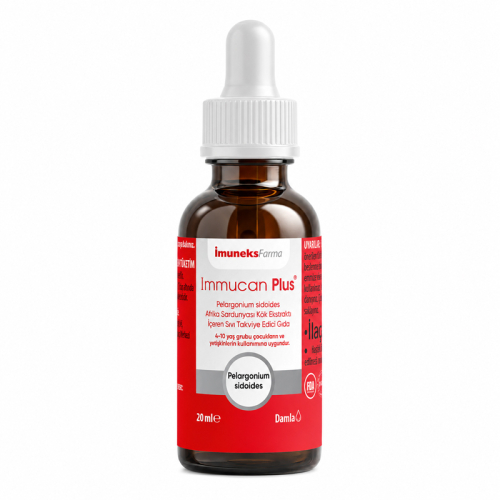 Imuneks Farma Immucan Plus Takviye Edici Gıda 20 ml - Imuneks