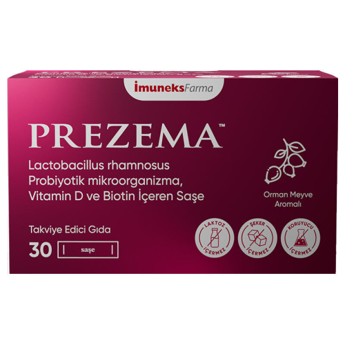 İmuneks Farma Prezema Takviye Edici Gıda 30 Şase - 1
