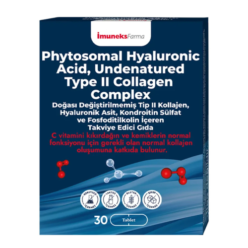 Imuneks Farma Type 2 Collagen Complex Takviye Edici Gıda 30 Tablet - Imuneks