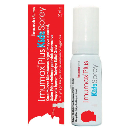 İmuneksFarma İmumax Plus Kids Sprey Takviye Edici Gıda 20 ml - 2