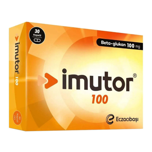 İmutor Beta Glukan 30Kapsül 100 mg - İmutor
