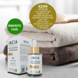 INCIA %100 Doğal 10 Mucizevi Yağ Saç Bakım Serumu 30 ml - 2