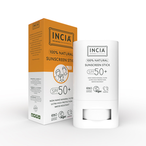 INCIA %100 Doğal Güneş Koruyucu Stick Spf 50 15 gr - INCIA