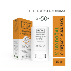 INCIA %100 Doğal Güneş Koruyucu Stick Spf 50 15 gr - 2
