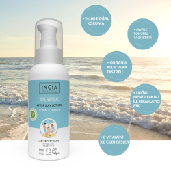 INCIA %100 Doğal Güneş Sonrası Bakım Losyonu 100 ml - 3