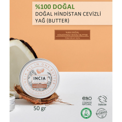 INCIA %100 Doğal Hindistan Cevizli Butter 50 ml - 7