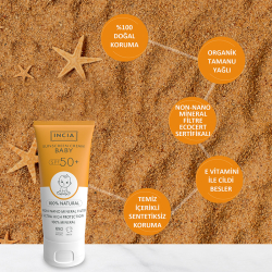 INCIA Bebekler İçin Doğal Güneş Kremi 50 SPF 50 ml - 5