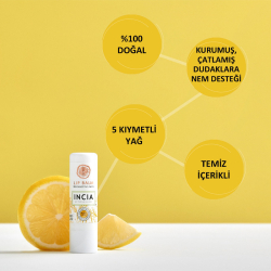 INCIA Bergamot & Limonlu Doğal Dudak Besleyici 6g - 3