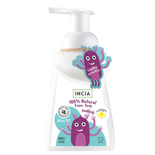 INCIA Çocuklar İçin Zeytinyağlı Doğal Köpük Sabun 200 ml - INCIA