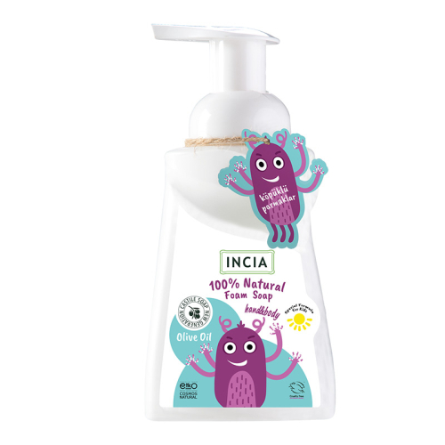 INCIA Çocuklar İçin Zeytinyağlı Doğal Köpük Sabun 200 ml - INCIA