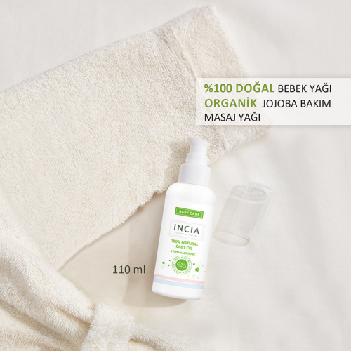 INCIA Doğal Bebek Yağı 110 ml - 4