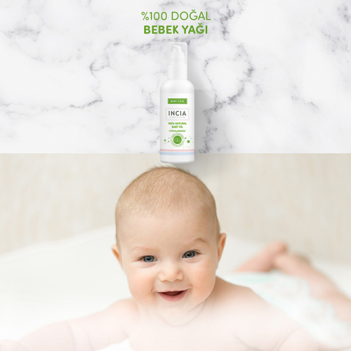 INCIA Doğal Bebek Yağı 110 ml - 6