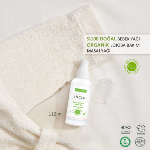 INCIA Doğal Bebek Yağı 110 ml - 2