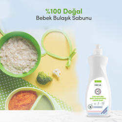 INCIA Doğal Bebek Bulaşık Sabunu 500 ml - 7
