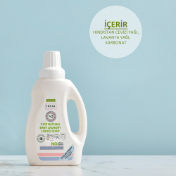 INCIA Doğal Bebek Çamaşır Makinesi Sabunu 750 ml - 6