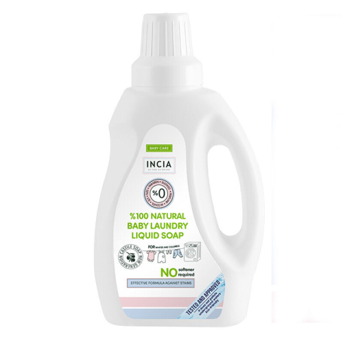 INCIA Doğal Bebek Çamaşır Makinesi Sabunu 750 ml - 1
