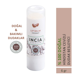 INCIA Doğal Hindistan Cevizli Dudak Besleyici 6gr - 2