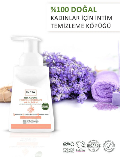 Incia Doğal İntim Yıkama Köpüğü 200 ml - 2