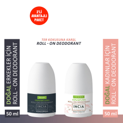 INCIA Doğal Roll-On Deodorant Set - 2