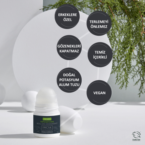 INCIA Doğal Roll-On Deodorant Set - 4