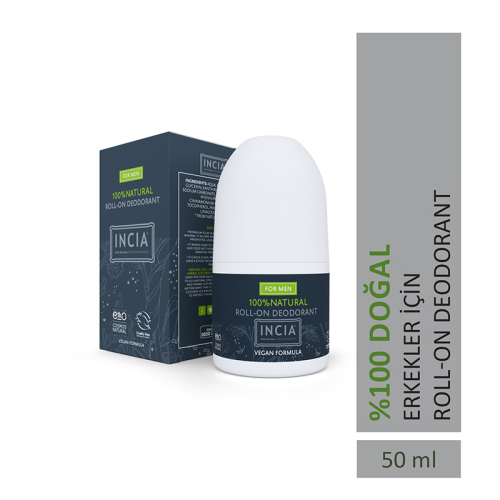 INCIA Doğal Roll-On Deodorant (Erkekler İçin) 50 ml - 2
