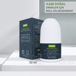 INCIA Doğal Roll-On Deodorant (Erkekler İçin) 50 ml - 3