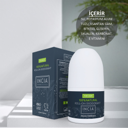 INCIA Doğal Roll-On Deodorant (Erkekler İçin) 50 ml - 4