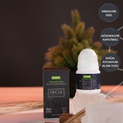INCIA Doğal Roll-On Deodorant (Erkekler İçin) 50 ml - 5