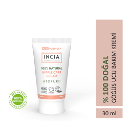 INCIA Göğüs Ucu Bakım İçin Doğal Jel Krem 30 ml - 2