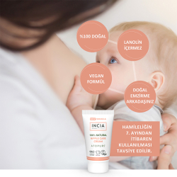 INCIA Göğüs Ucu Bakım İçin Doğal Jel Krem 30 ml - 4