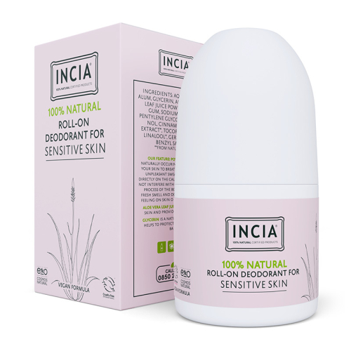 INCIA Hassas Ciltler İçin Doğal Roll-On Deodorant 50 ml - INCIA